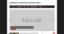 Desktop Screenshot of international-assessments.org